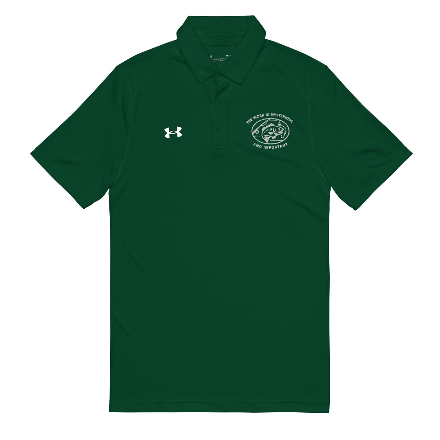 Severance Fishing Under Armour® men&#39;s polo-The work is mysterious and important