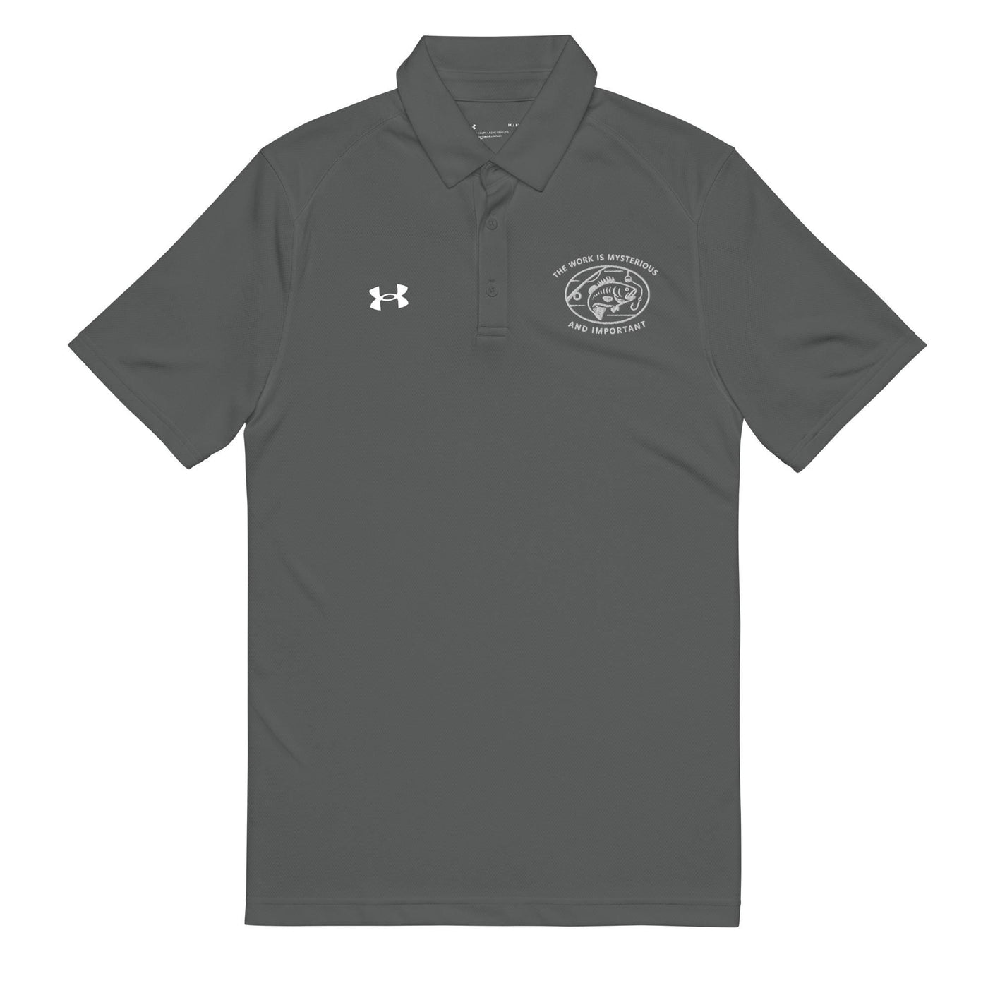 Severance Fishing Under Armour® men&#39;s polo-The work is mysterious and important