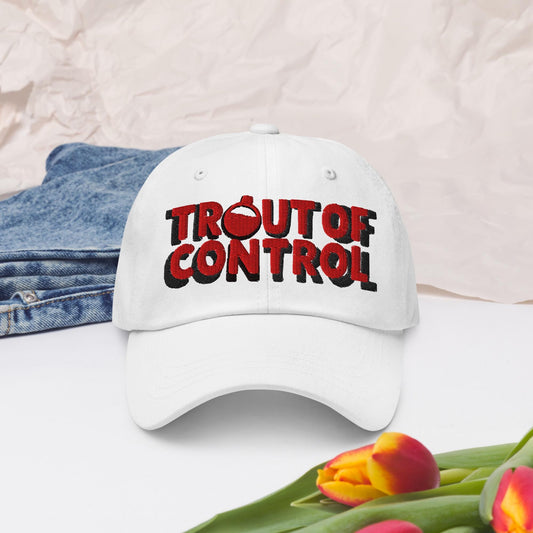 Trout of Control Fishing Cap