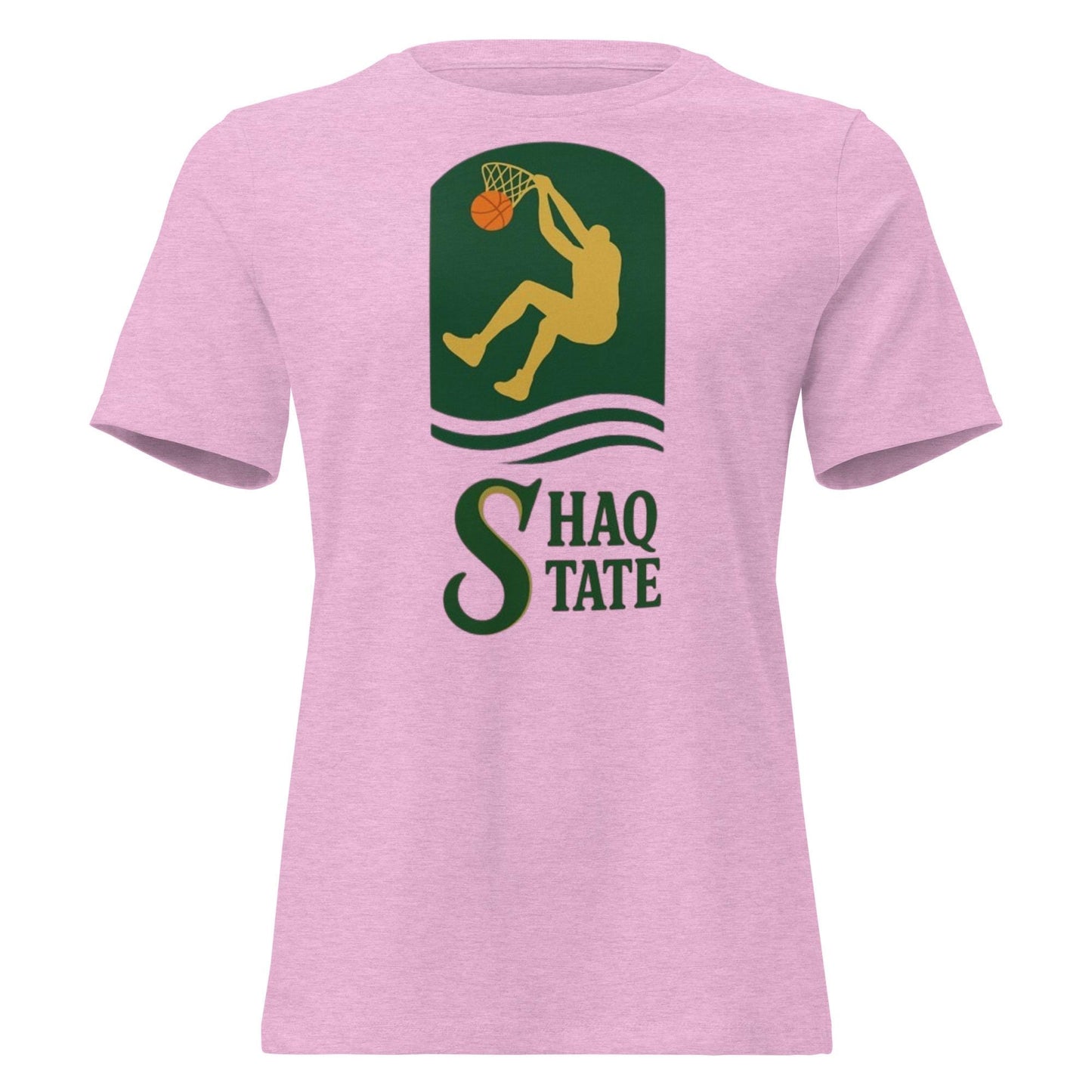 Shaq State Shirt | Sacramento State Basketball NIL GM | Shaquille O&#39;Neal Hornets T-Shirt - Women&#39;s Relaxed T-Shirt