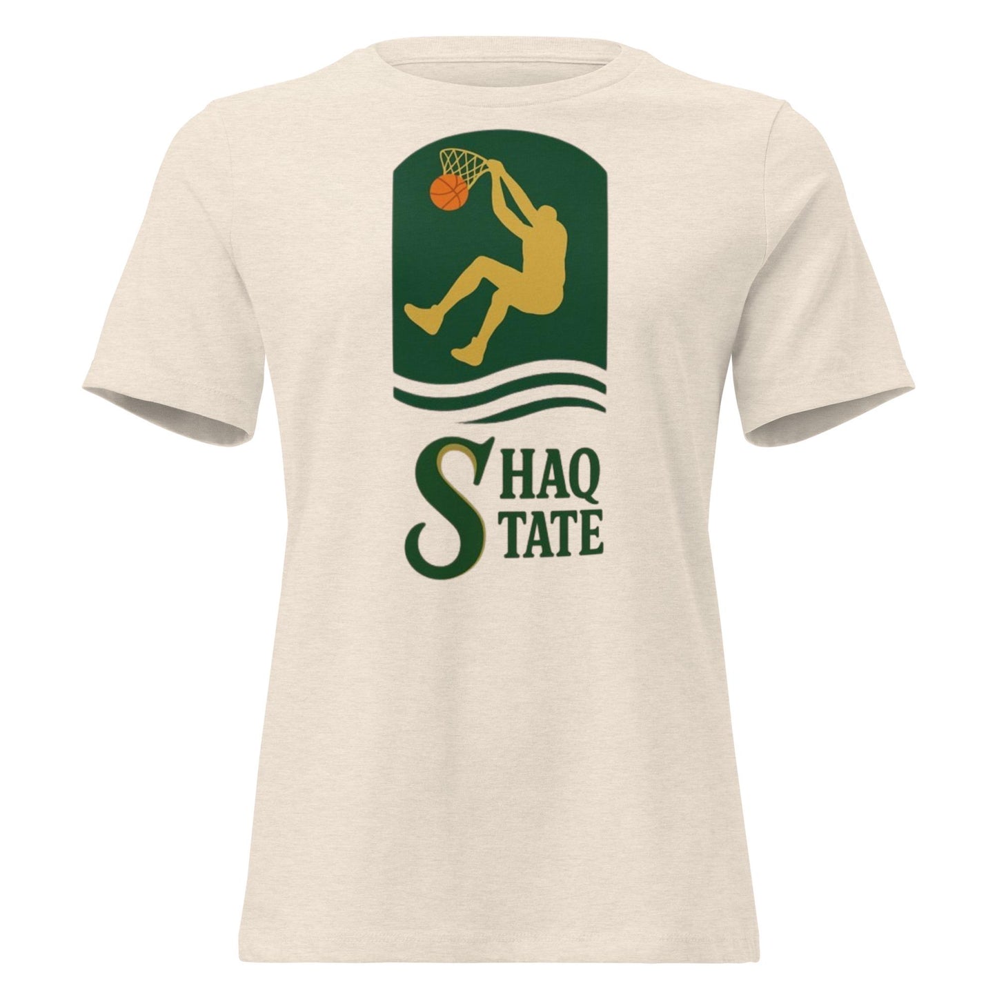 Shaq State Shirt | Sacramento State Basketball NIL GM | Shaquille O&#39;Neal Hornets T-Shirt - Women&#39;s Relaxed T-Shirt