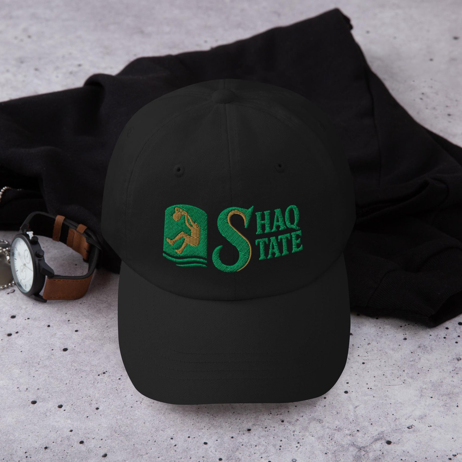 Shaq State Hat | Sacramento State Basketball NIL GM | Shaquille O&#39;Neal Hornets Horizontal Cap
