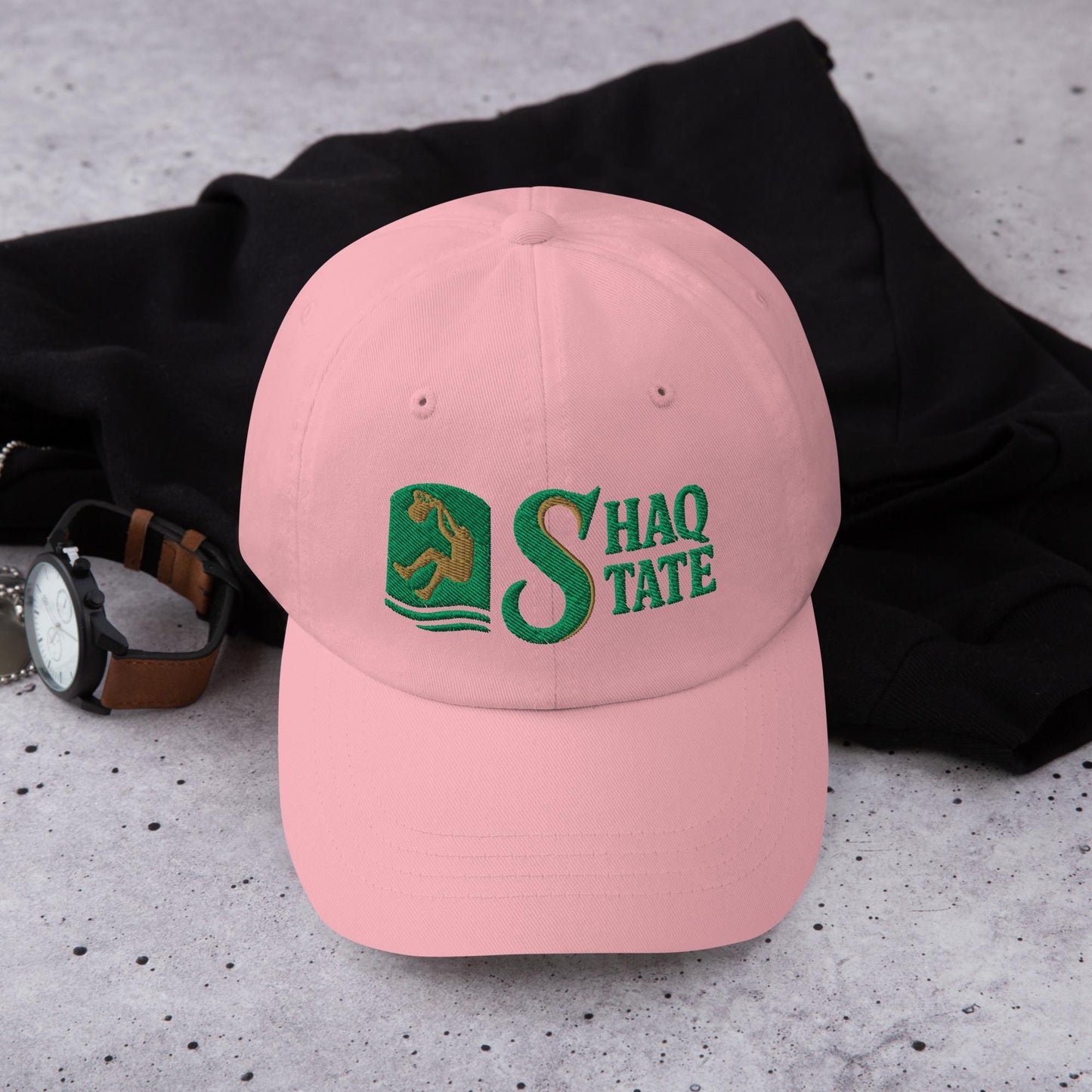 Shaq State Hat | Sacramento State Basketball NIL GM | Shaquille O&#39;Neal Hornets Horizontal Cap