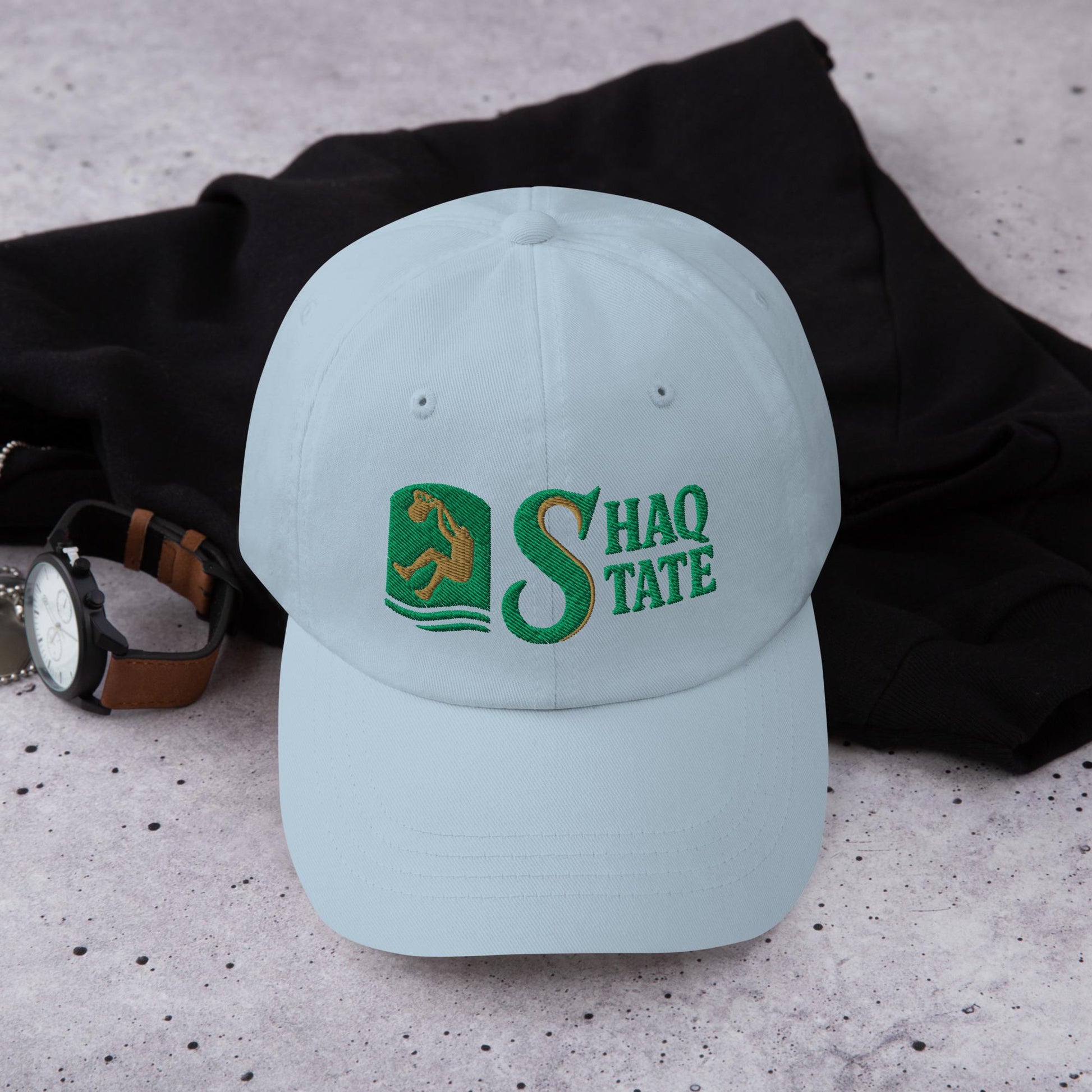 Shaq State Hat | Sacramento State Basketball NIL GM | Shaquille O&#39;Neal Hornets Horizontal Cap