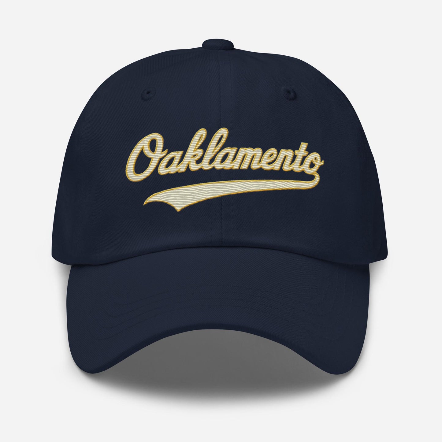 Oaklamento Hat – Embroidered Baseball Cap for A’s Fans | Oakland to Sacramento Relocation Cap