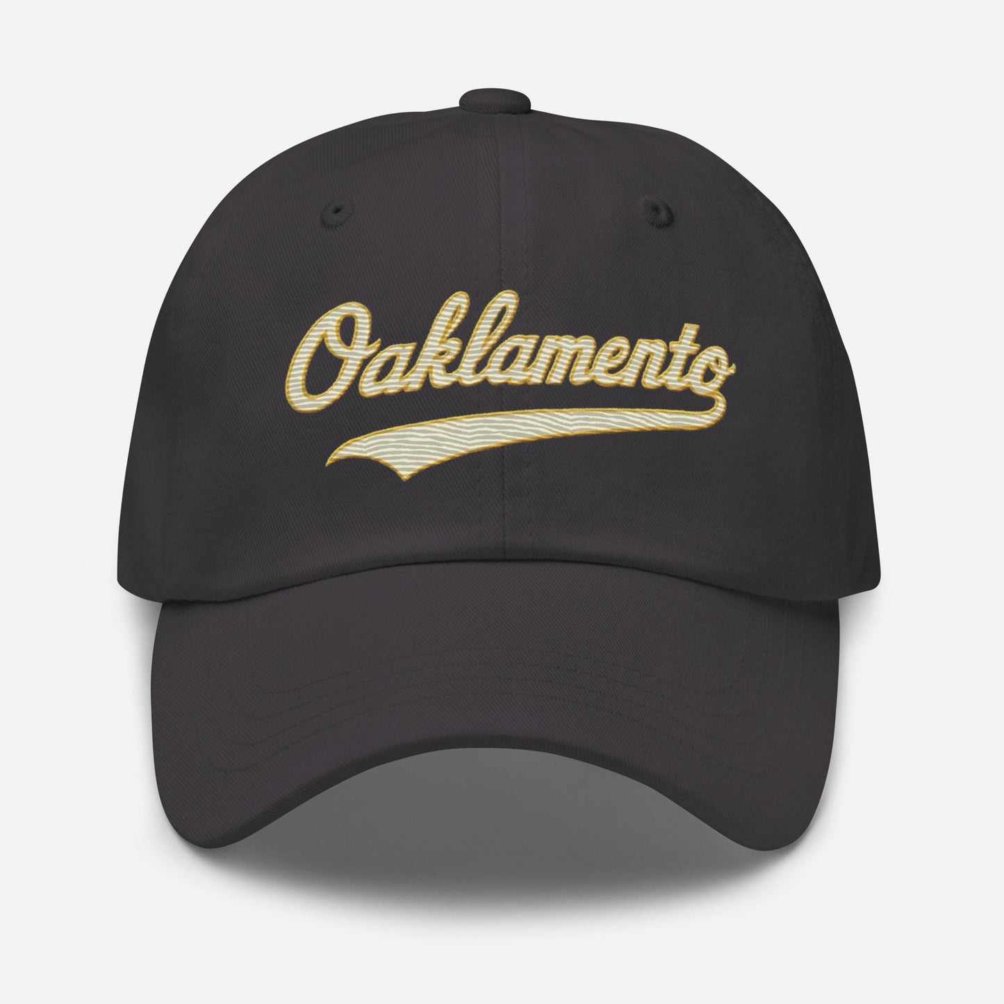 Oaklamento Hat – Embroidered Baseball Cap for A’s Fans | Oakland to Sacramento Relocation Cap
