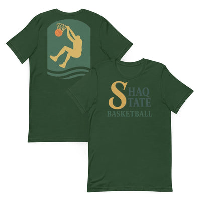 Shaq State Basketball Dunk Shirt | Sacramento State Basketball NIL GM | Shaquille O&#39;Neal Hornets Unisex t-shirt