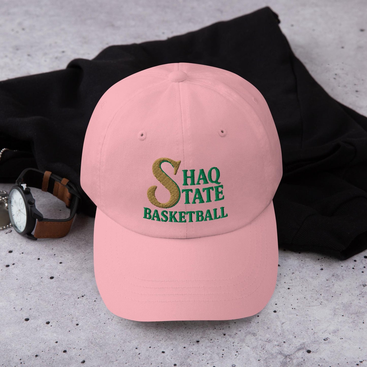 Shaq State Basketball Hat | Sacramento State Basketball NIL GM | Shaquille O&#39;Neal Hornets Horizontal Cap