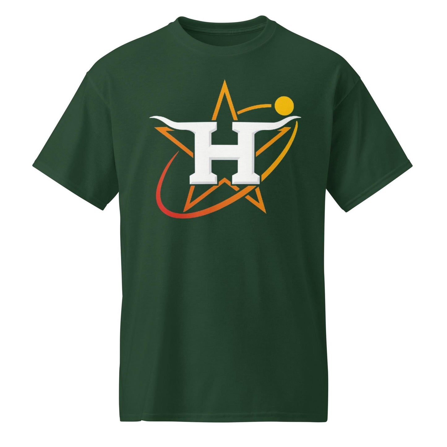 Texas Spirit Star Tee – Lone Star Pride Baseball Shirt, Retro Houston-Inspired Graphic, Unisex Game Day Top DryBlend® T-Shirt