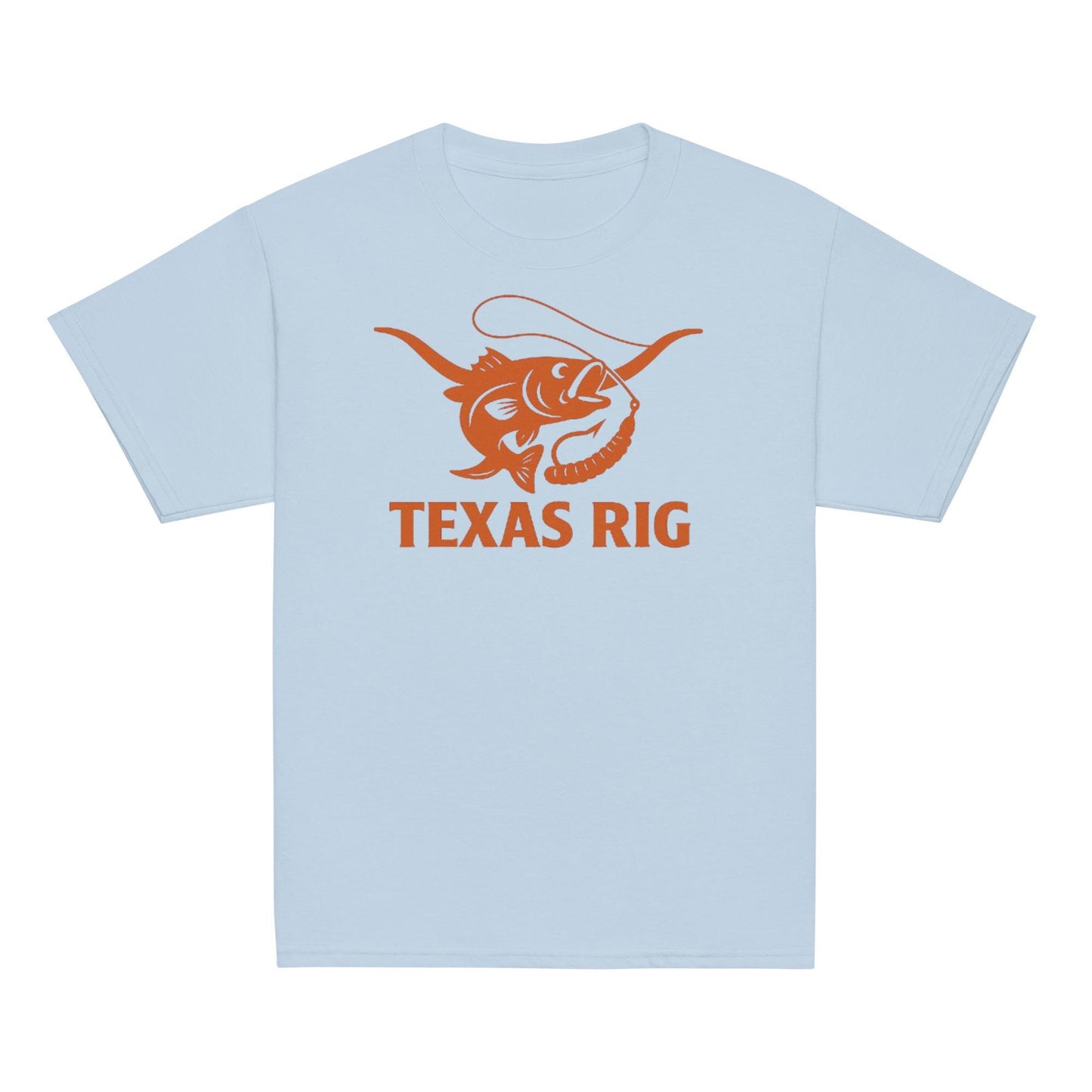 Texas Rig Kids Shirt – Bass Fishing Youth Tee – Outdoors Kid Gift – Texas Pride Shirt Youth classic tee