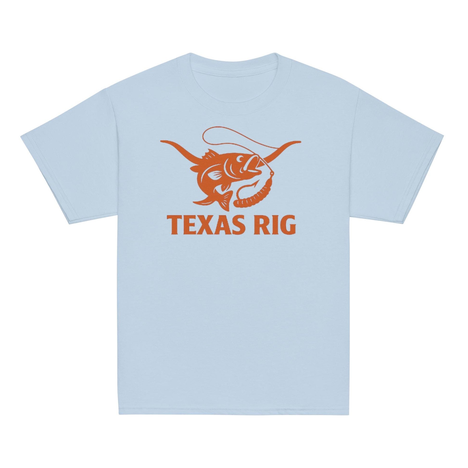 Texas Rig Kids Shirt – Bass Fishing Youth Tee – Outdoors Kid Gift – Texas Pride Shirt Youth classic tee
