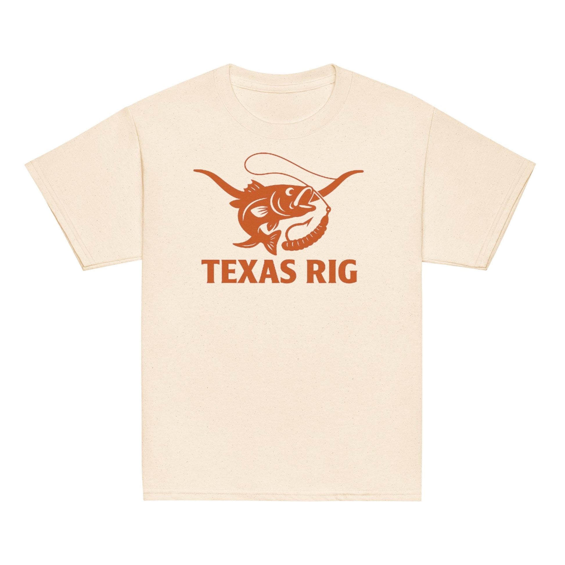 Texas Rig Kids Shirt – Bass Fishing Youth Tee – Outdoors Kid Gift – Texas Pride Shirt Youth classic tee