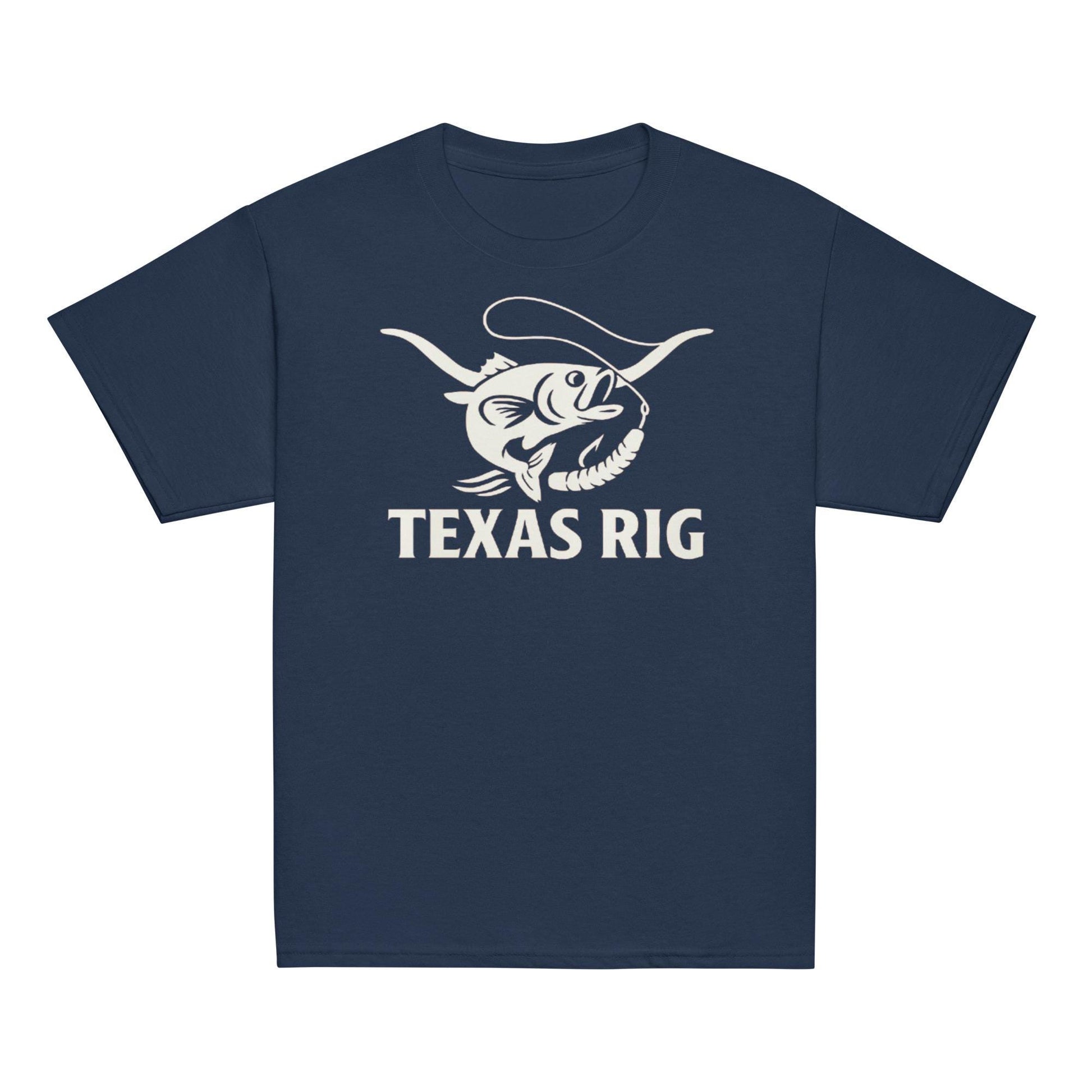 Texas Rig Kids Shirt – Bass Fishing Youth Tee – Outdoors Kid Gift – Texas Pride ShirtYouth classic tee