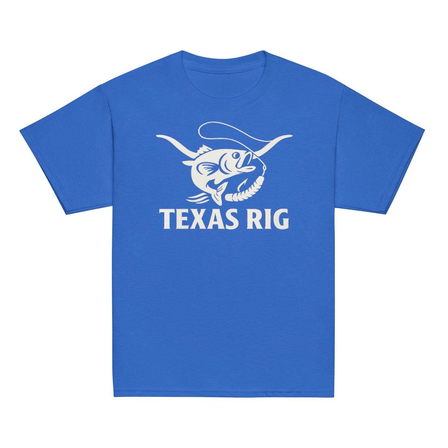 Texas Rig Kids Shirt – Bass Fishing Youth Tee – Outdoors Kid Gift – Texas Pride ShirtYouth classic tee