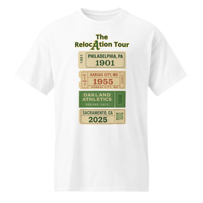 Athletics Relocation Tour Shirt – Philly to Sac to Vegas? A’s Fan Tee - DryBlend® T-Shirt