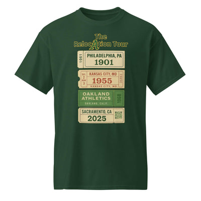 Athletics Relocation Tour Shirt – Philly to Sac to Vegas? A’s Fan Tee - DryBlend® T-Shirt
