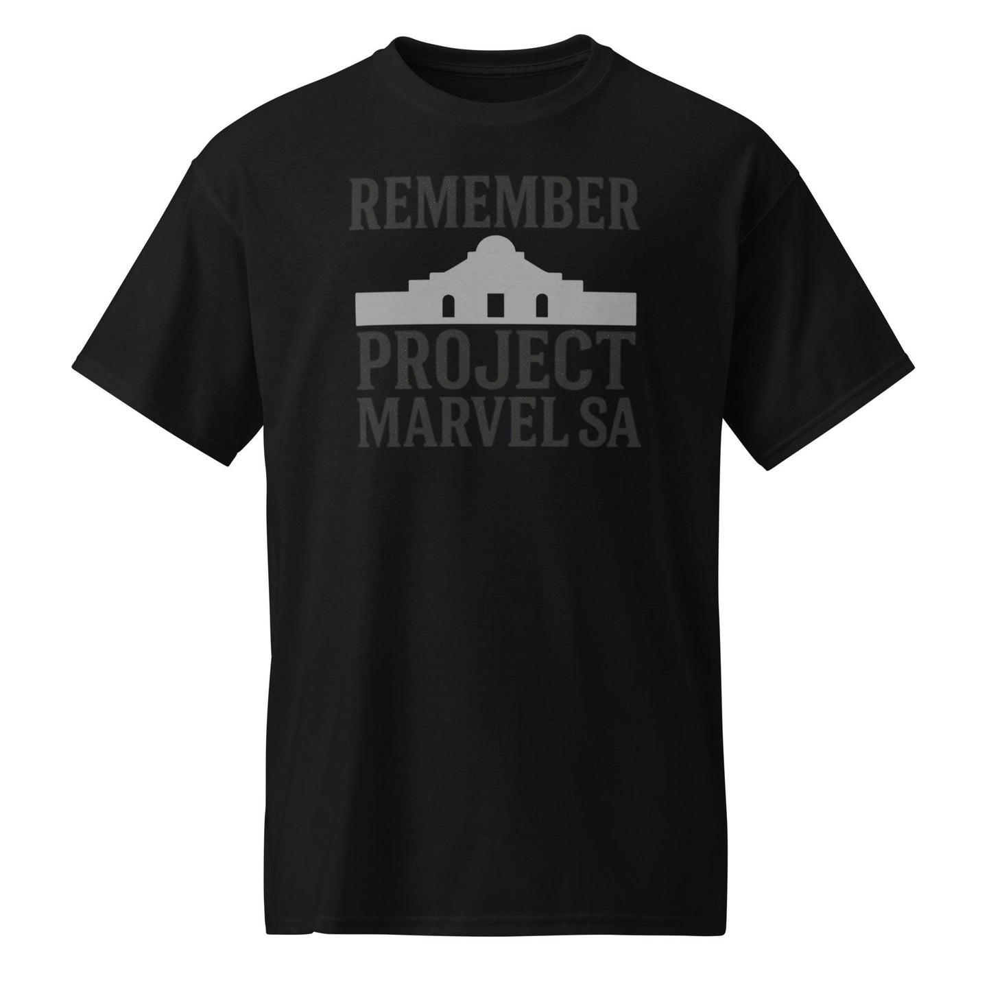 Project Marvel SA Shirt –San Antonio-Inspired Graphic Tee – Remember the Alamo City Streetwear – Texas Urban Style T-Shirt-DryBlend® T-Shirt