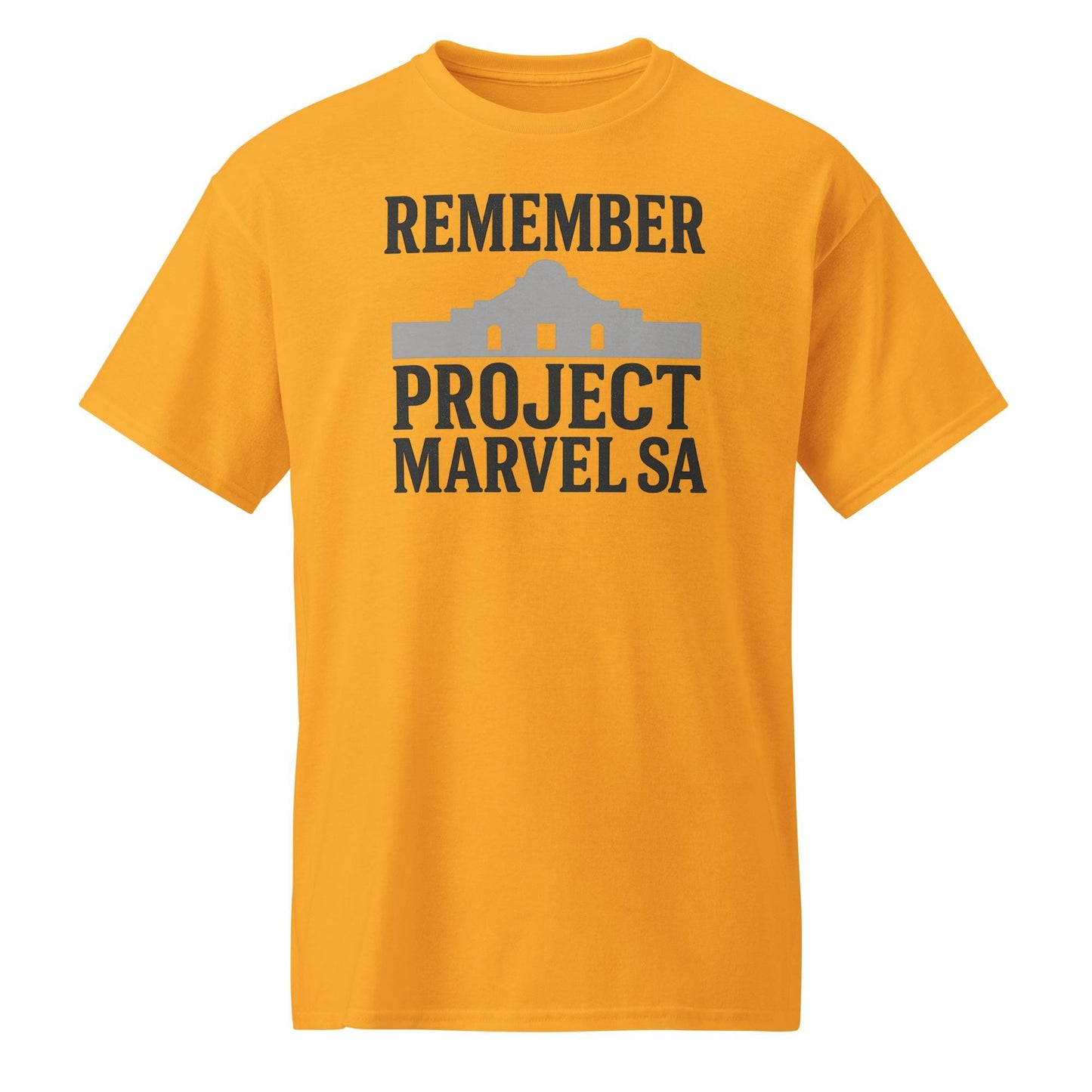Project Marvel SA Shirt –San Antonio-Inspired Graphic Tee – Remember the Alamo City Streetwear – Texas Urban Style T-Shirt-DryBlend® T-Shirt
