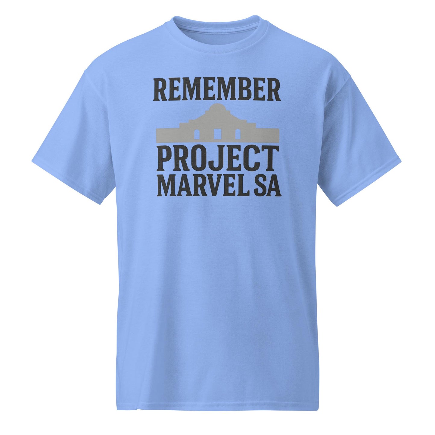 Project Marvel SA Shirt –San Antonio-Inspired Graphic Tee – Remember the Alamo City Streetwear – Texas Urban Style T-Shirt-DryBlend® T-Shirt