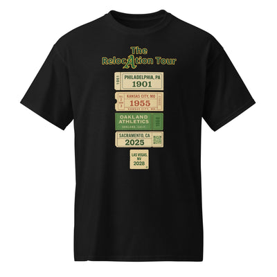Athletics Relocation Tour Shirt – Now Featuring Las Vegas 2028!-DryBlend® T-Shirt