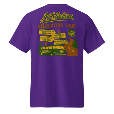Athletics Relocation Tour Shirt – Now Featuring Las Vegas 2028!-DryBlend® T-Shirt