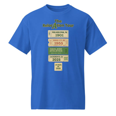 Athletics Relocation Tour Shirt – Now Featuring Las Vegas 2028!-DryBlend® T-Shirt