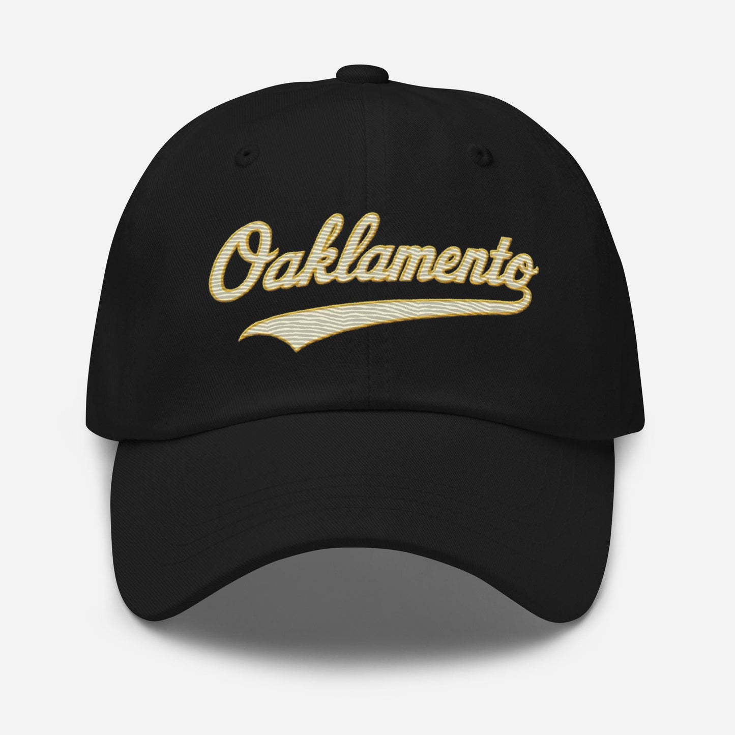 Oaklamento Hat – Embroidered Baseball Cap for A’s Fans | Oakland to Sacramento Relocation Cap