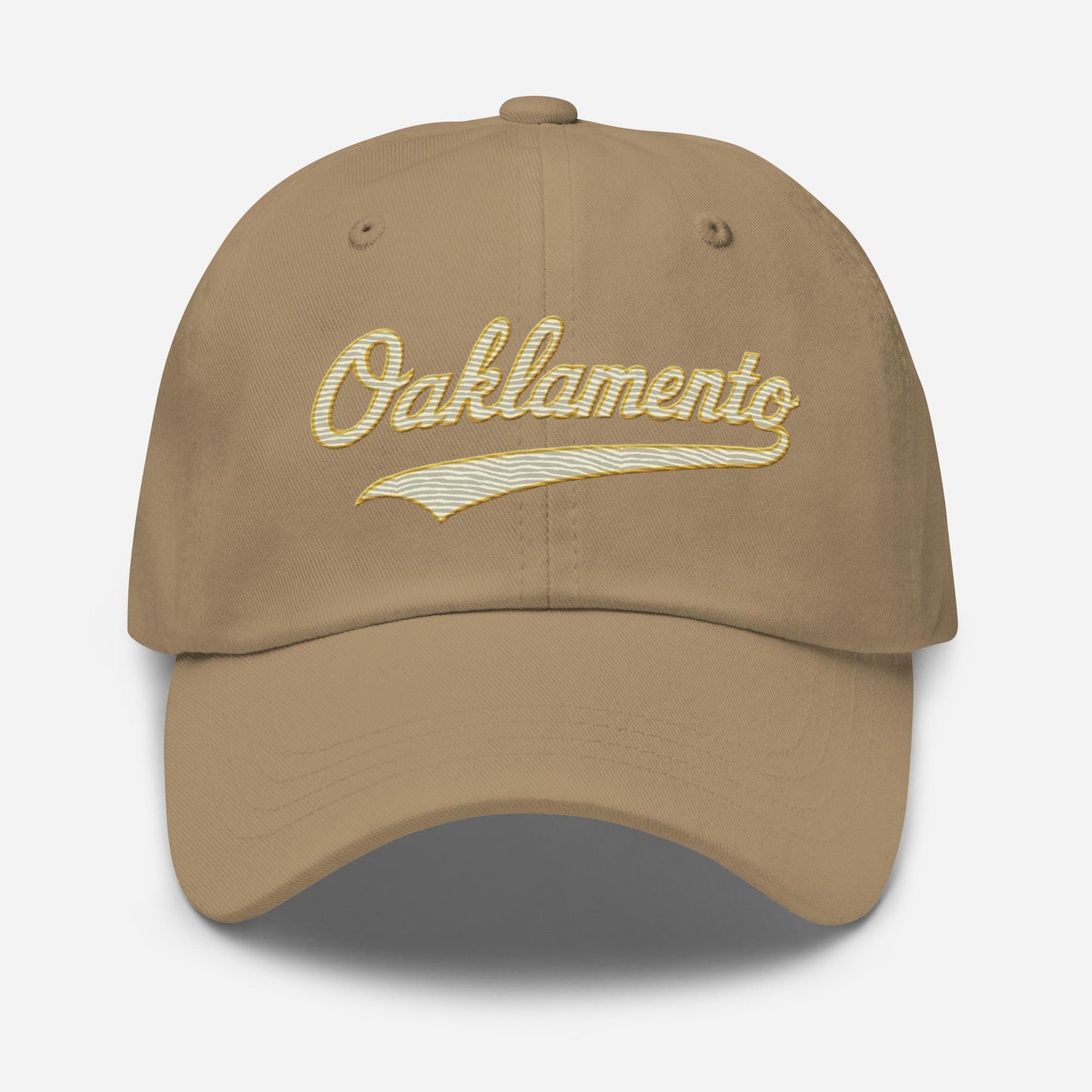Oaklamento Hat – Embroidered Baseball Cap for A’s Fans | Oakland to Sacramento Relocation Cap