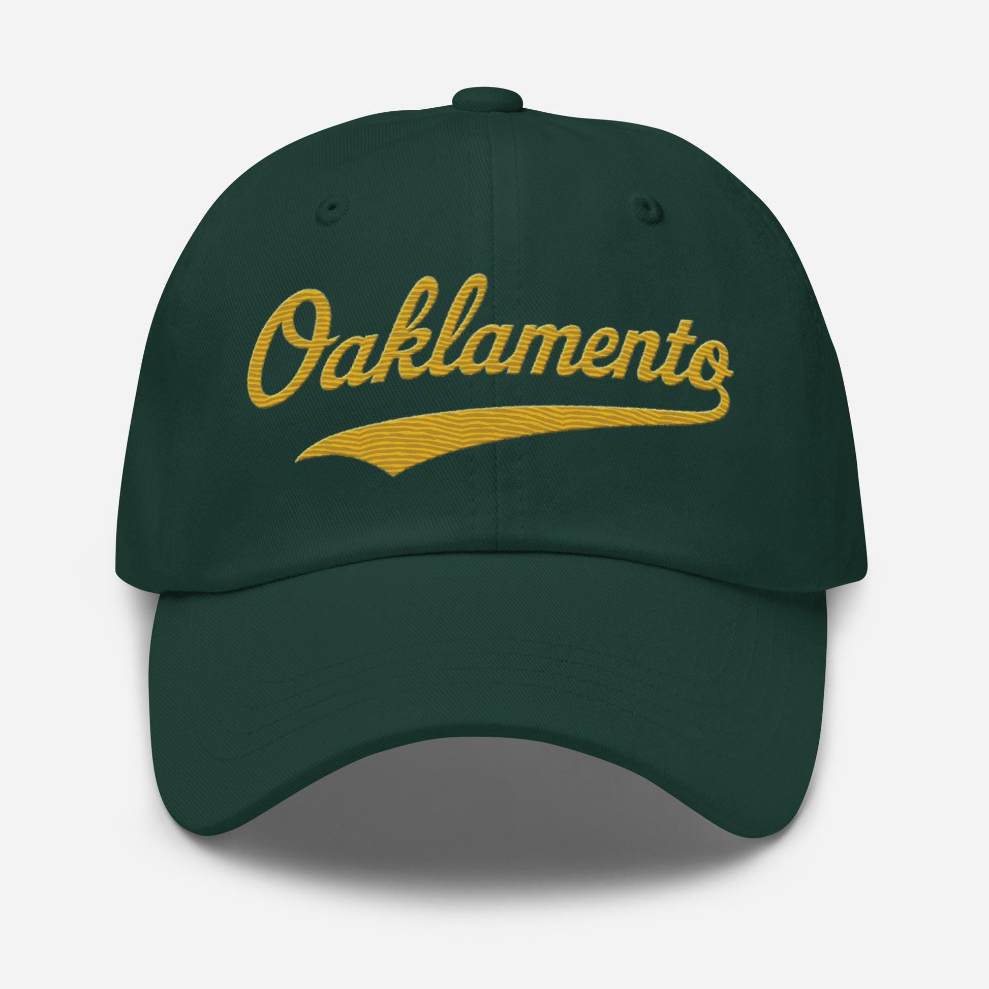 Oaklamento Hat – Embroidered Baseball Cap for A’s Fans | Oakland to Sacramento Relocation Cap