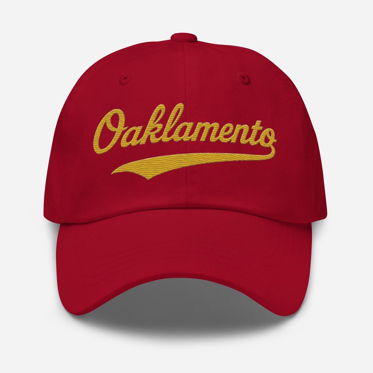 Oaklamento Hat – Embroidered Baseball Cap for A’s Fans | Oakland to Sacramento Relocation Cap