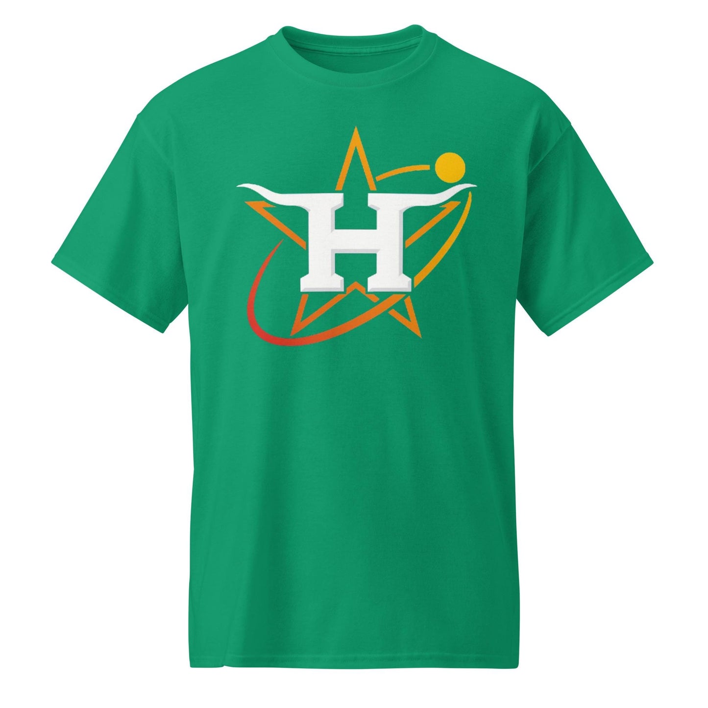 Texas Spirit Star Tee – Lone Star Pride Baseball Shirt, Retro Houston-Inspired Graphic, Unisex Game Day Top DryBlend® T-Shirt