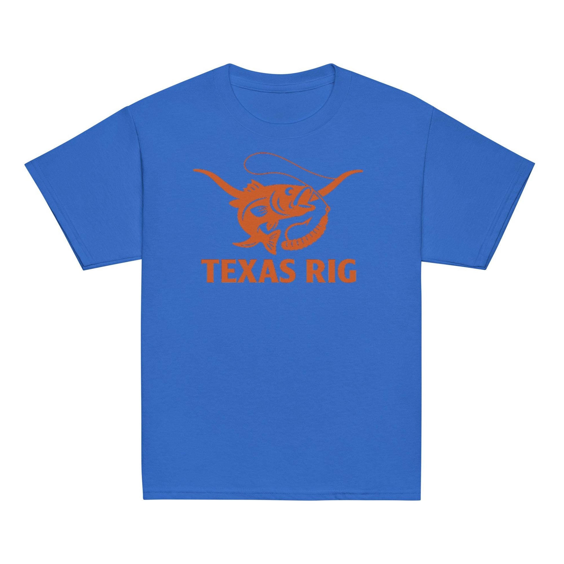 Texas Rig Kids Shirt – Bass Fishing Youth Tee – Outdoors Kid Gift – Texas Pride Shirt Youth classic tee