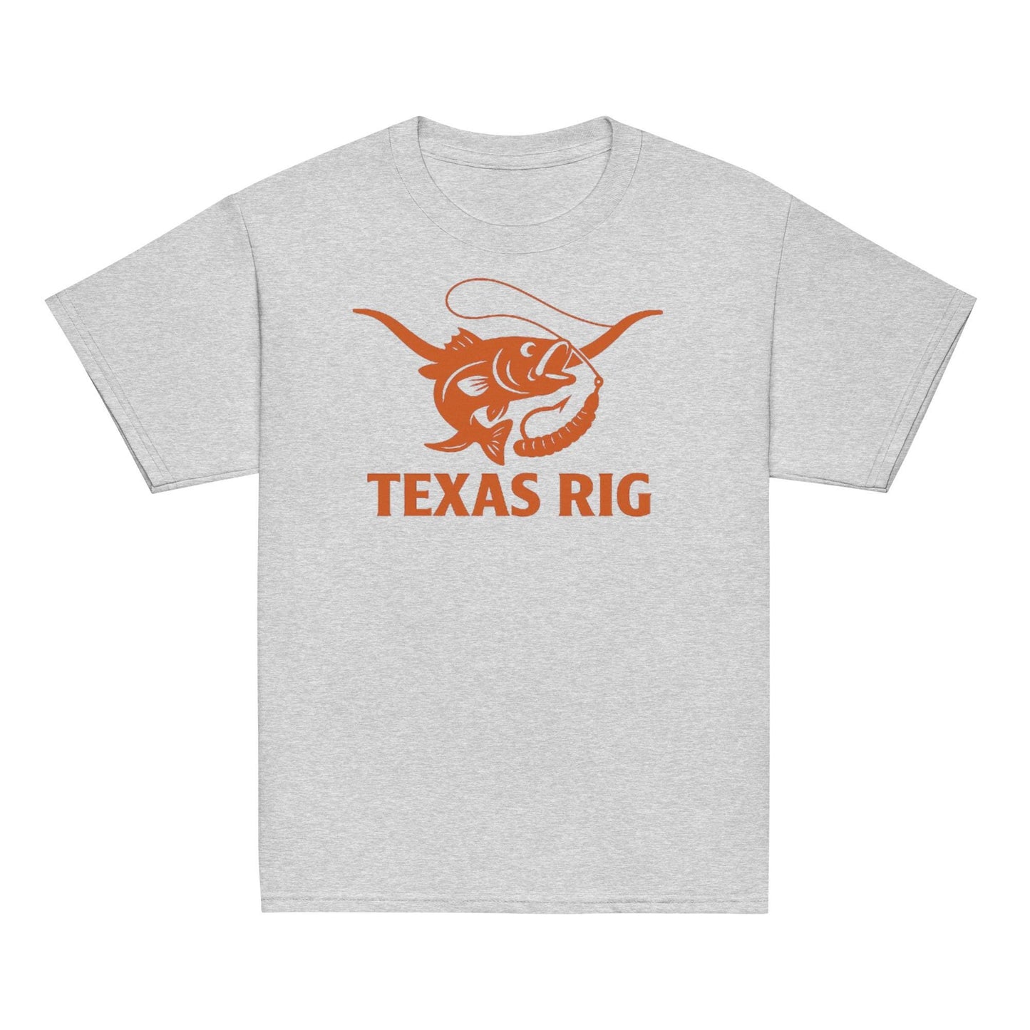Texas Rig Kids Shirt – Bass Fishing Youth Tee – Outdoors Kid Gift – Texas Pride Shirt Youth classic tee