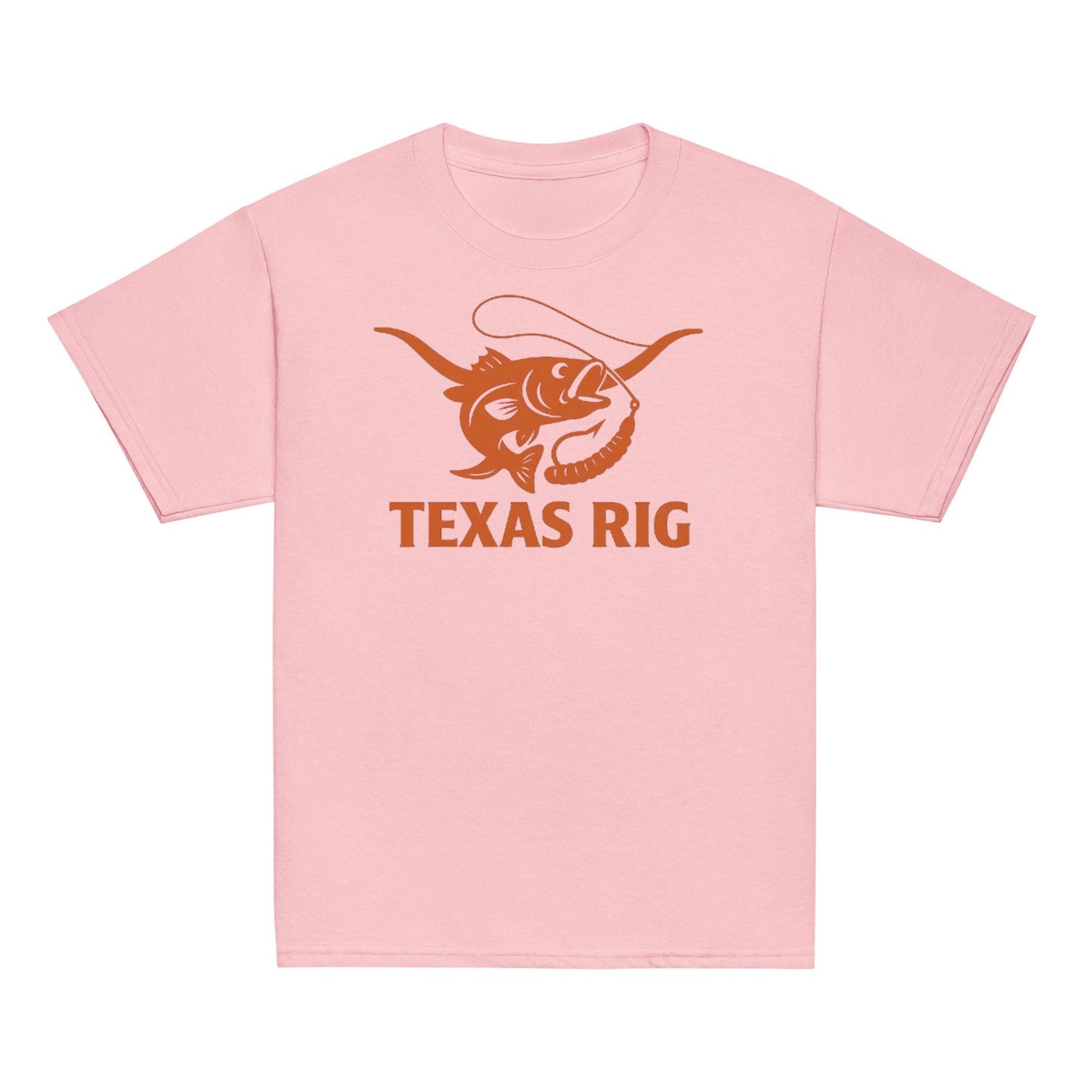 Texas Rig Kids Shirt – Bass Fishing Youth Tee – Outdoors Kid Gift – Texas Pride Shirt Youth classic tee
