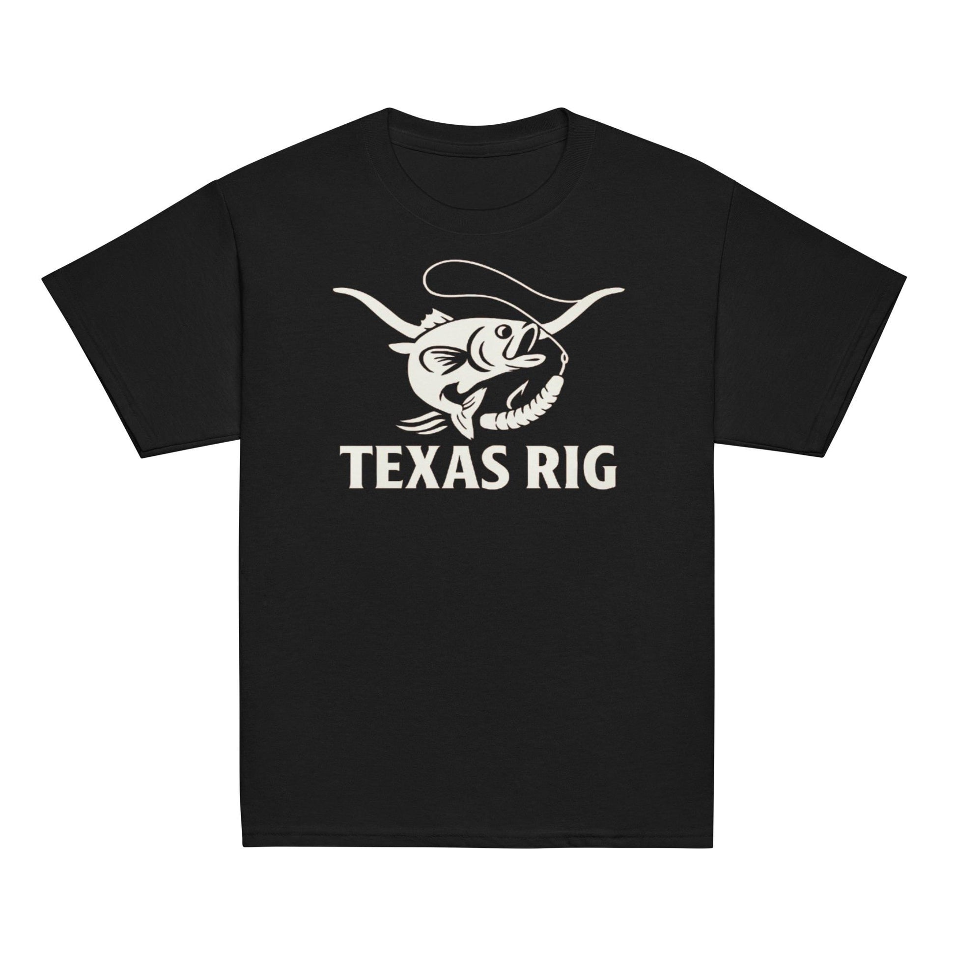 Texas Rig Kids Shirt – Bass Fishing Youth Tee – Outdoors Kid Gift – Texas Pride ShirtYouth classic tee