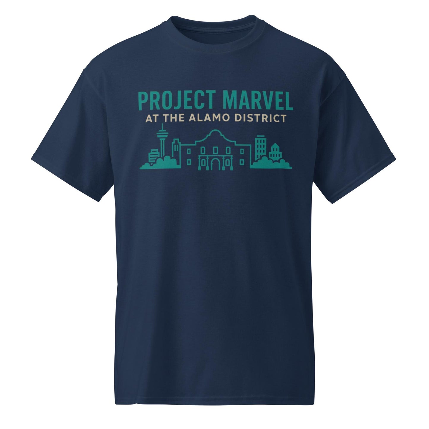 Project Marvel Skyline T-Shirt | Alamo District Tee | San Antonio Pride - DryBlend® T-Shirt