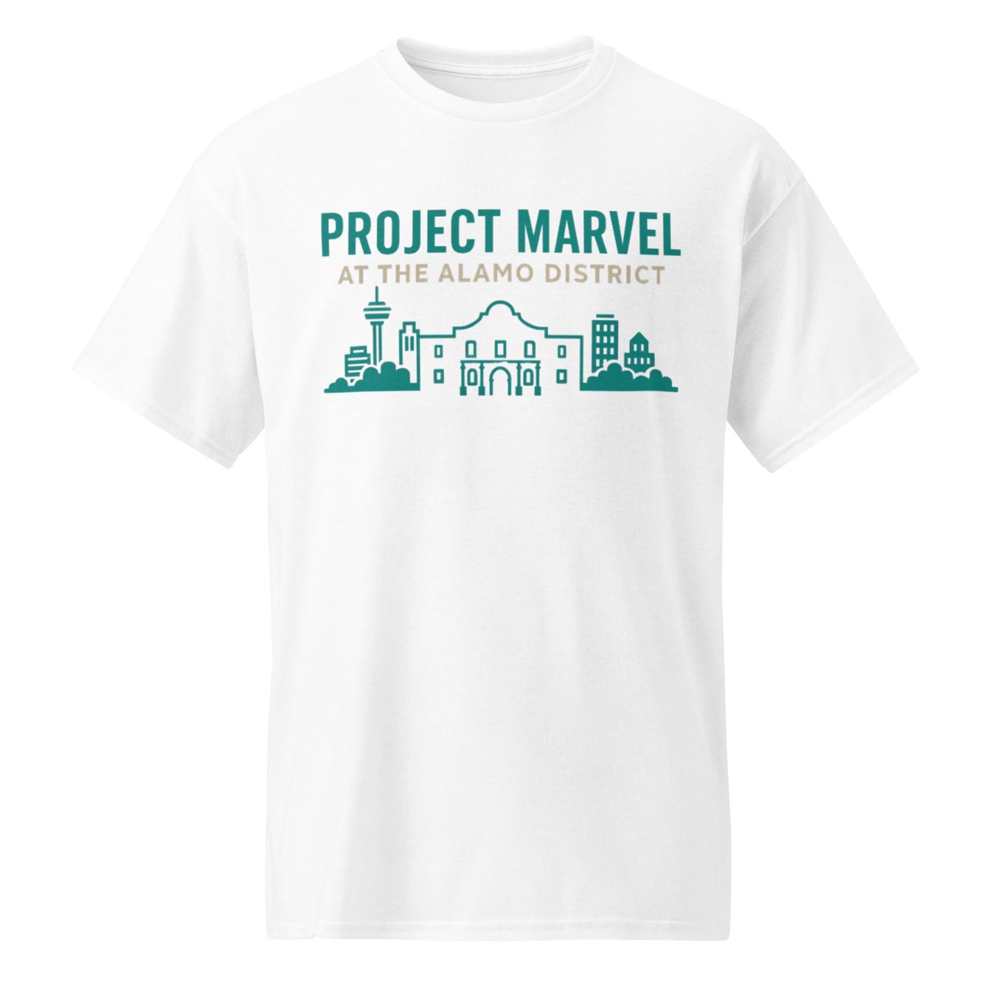 Project Marvel Skyline T-Shirt | Alamo District Tee | San Antonio Pride - DryBlend® T-Shirt