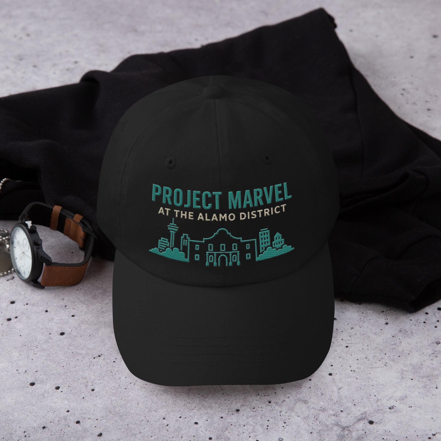 Project Marvel Skyline Cap | San Antonio Alamo City Cap