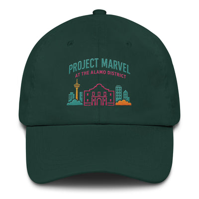 Project Marvel Cap – Fiesta Skyline Embroidered Hat | San Antonio Streetwear