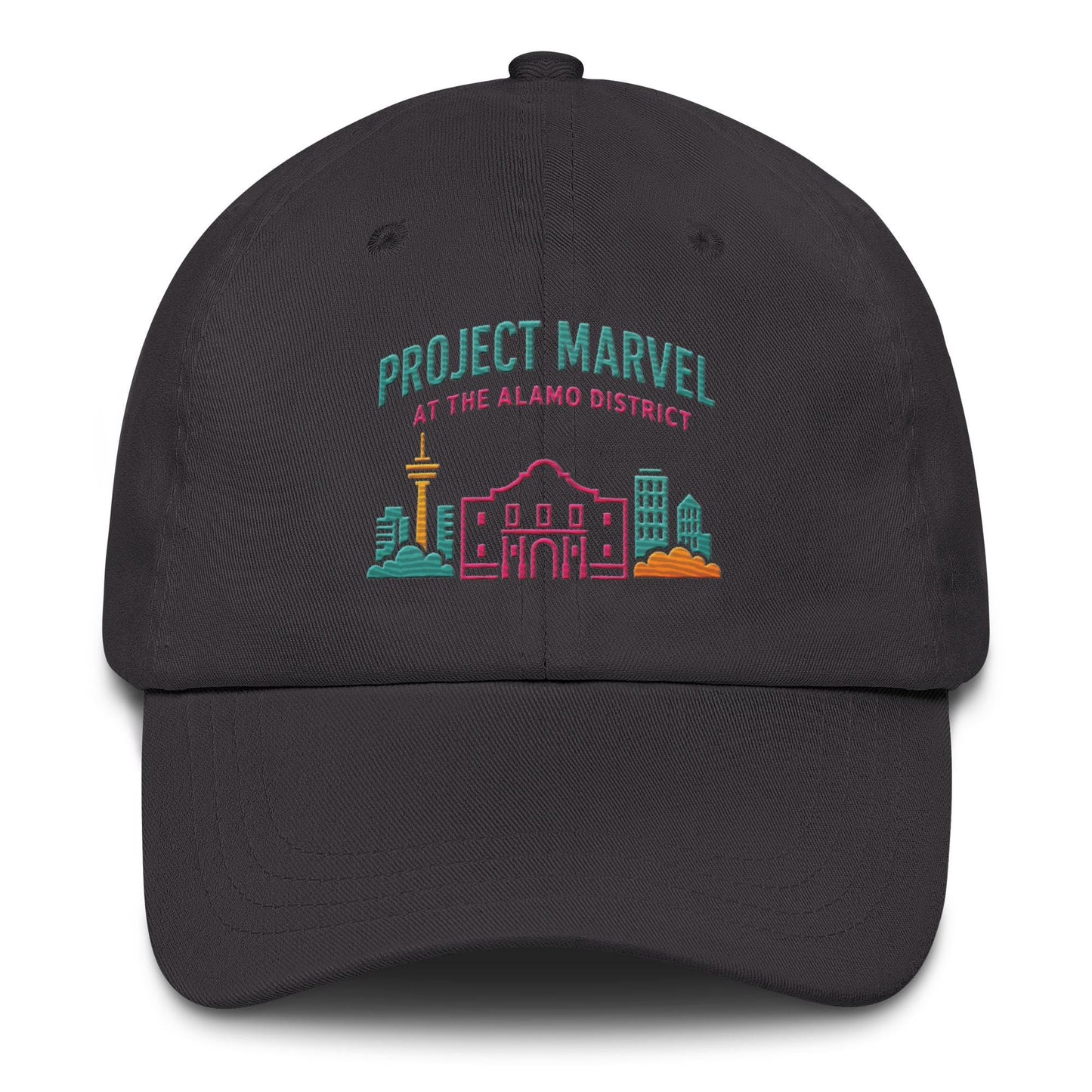 Project Marvel Cap – Fiesta Skyline Embroidered Hat | San Antonio Streetwear