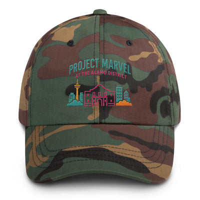 Project Marvel Cap – Fiesta Skyline Embroidered Hat | San Antonio Streetwear