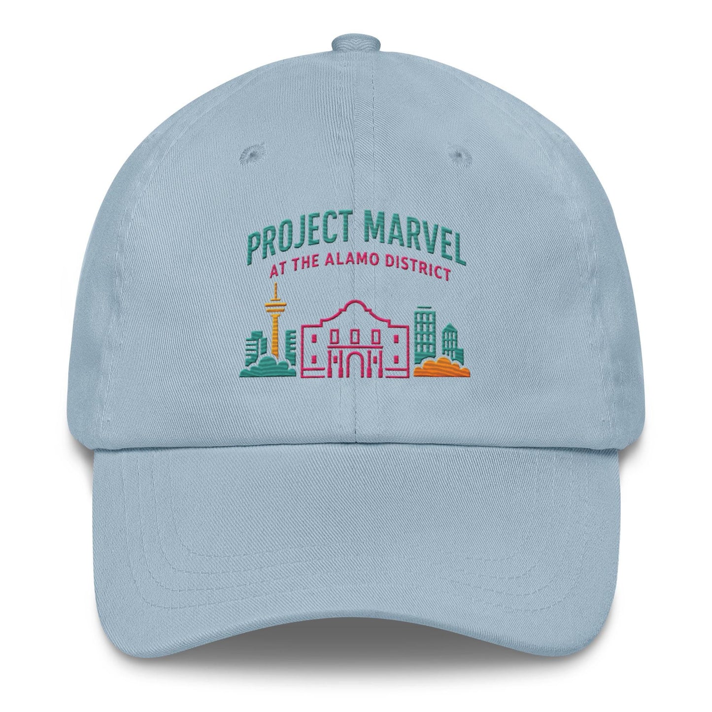 Project Marvel Cap – Fiesta Skyline Embroidered Hat | San Antonio Streetwear