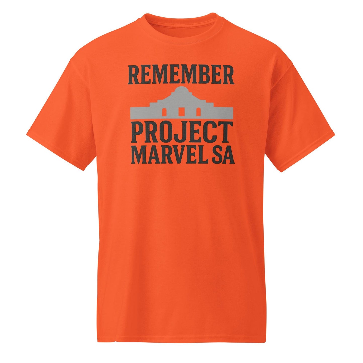 Project Marvel SA Shirt –San Antonio-Inspired Graphic Tee – Remember the Alamo City Streetwear – Texas Urban Style T-Shirt-DryBlend® T-Shirt