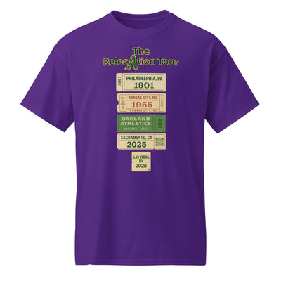 Athletics Relocation Tour Shirt – Now Featuring Las Vegas 2028!-DryBlend® T-Shirt