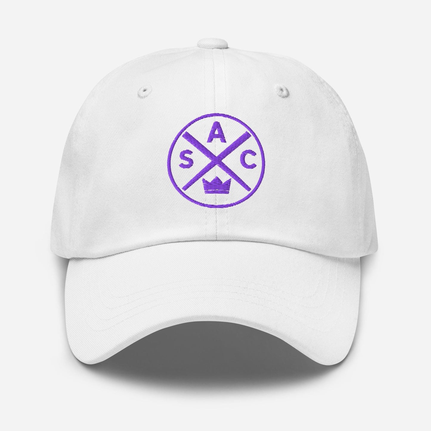 SAC Crown Logo Cap – Sacramento Kings Fan Hat (purple logo)