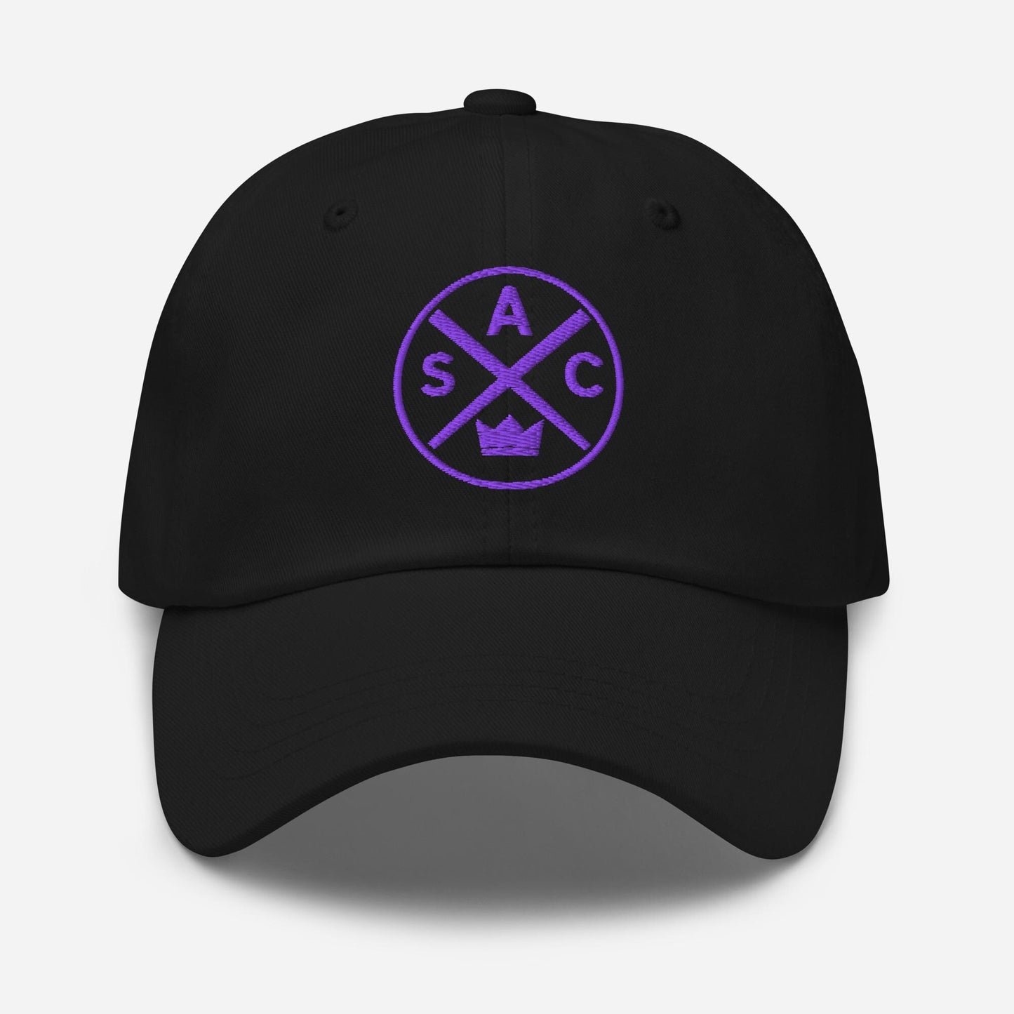 SAC Crown Logo Cap – Sacramento Kings Fan Hat (purple logo)