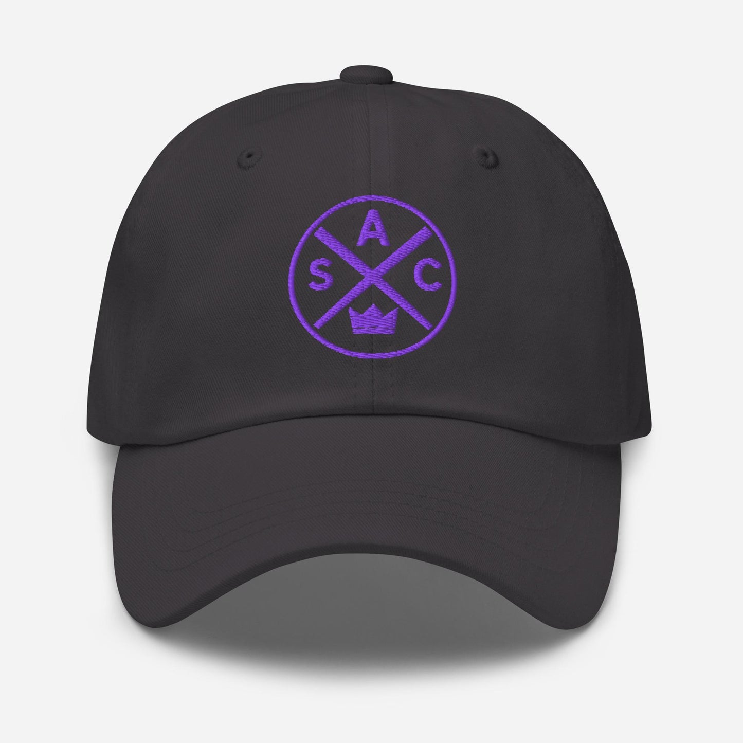 SAC Crown Logo Cap – Sacramento Kings Fan Hat (purple logo)