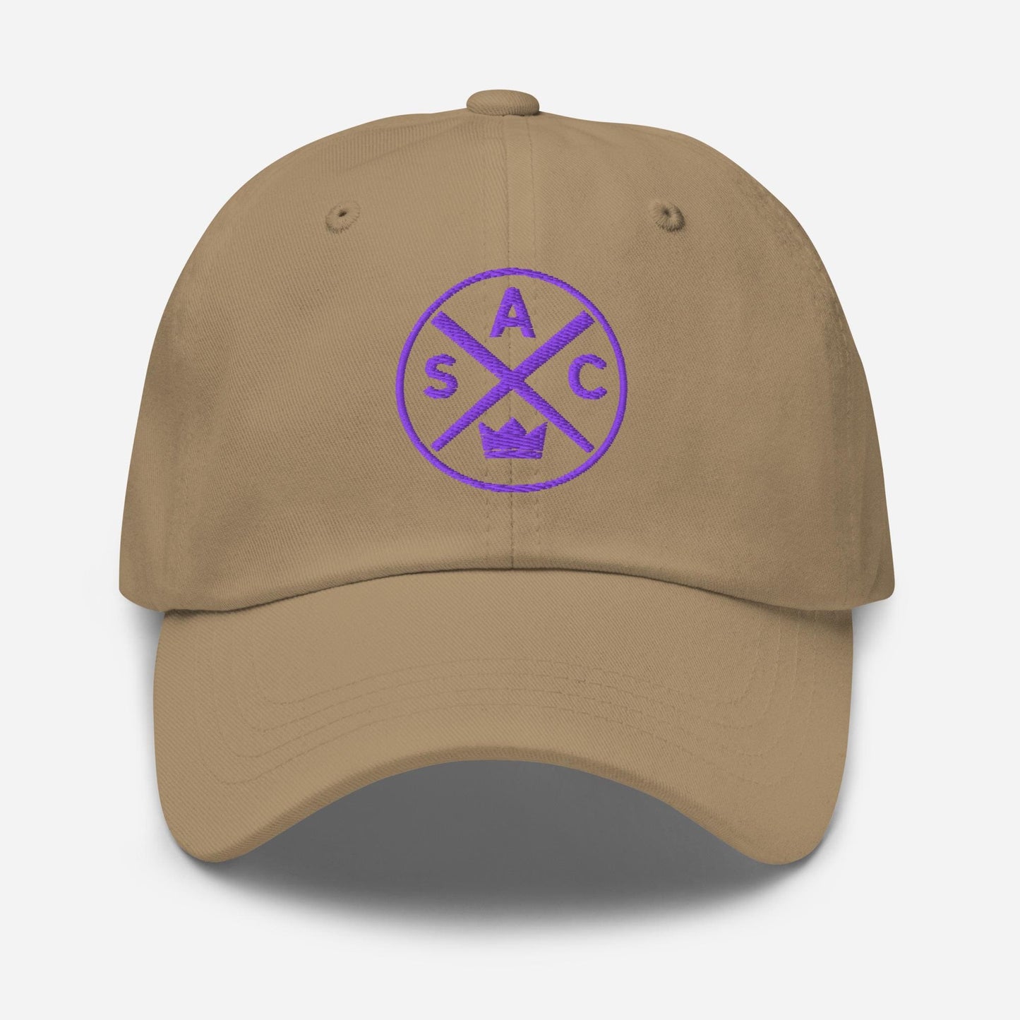 SAC Crown Logo Cap – Sacramento Kings Fan Hat (purple logo)