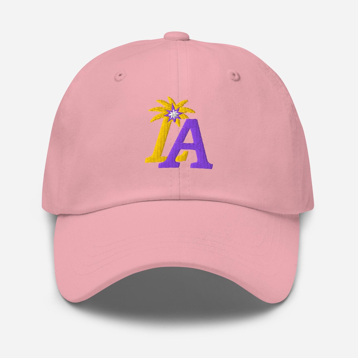 LA Palm Spark Cap – Purple and Gold Basketball Hat