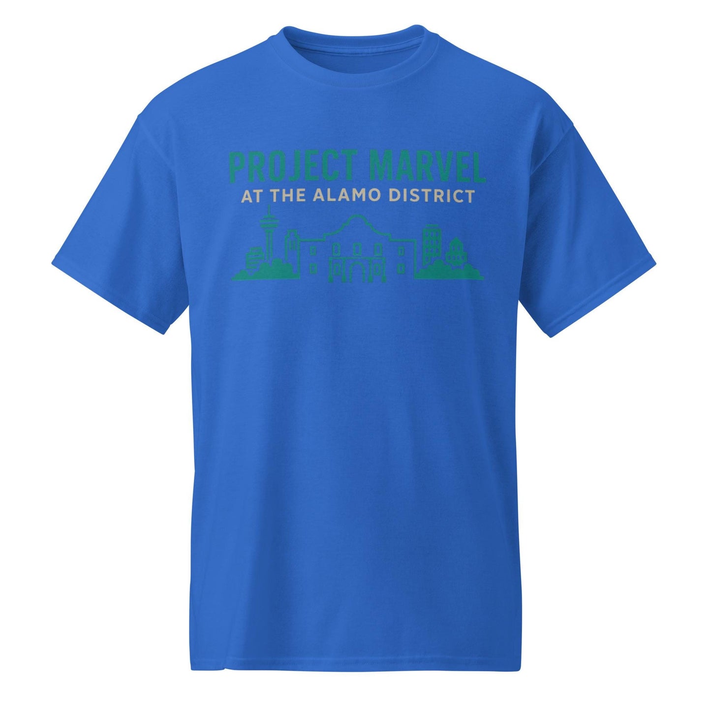 Project Marvel Skyline T-Shirt | Alamo District Tee | San Antonio Pride - DryBlend® T-Shirt